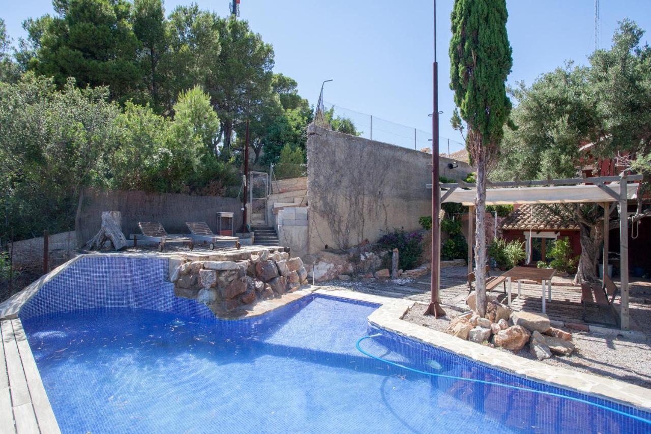 Ca Carmela, Casa Con Encanto Con Piscina "Parque Natural Sierra Calderona" Валенсия Экстерьер фото