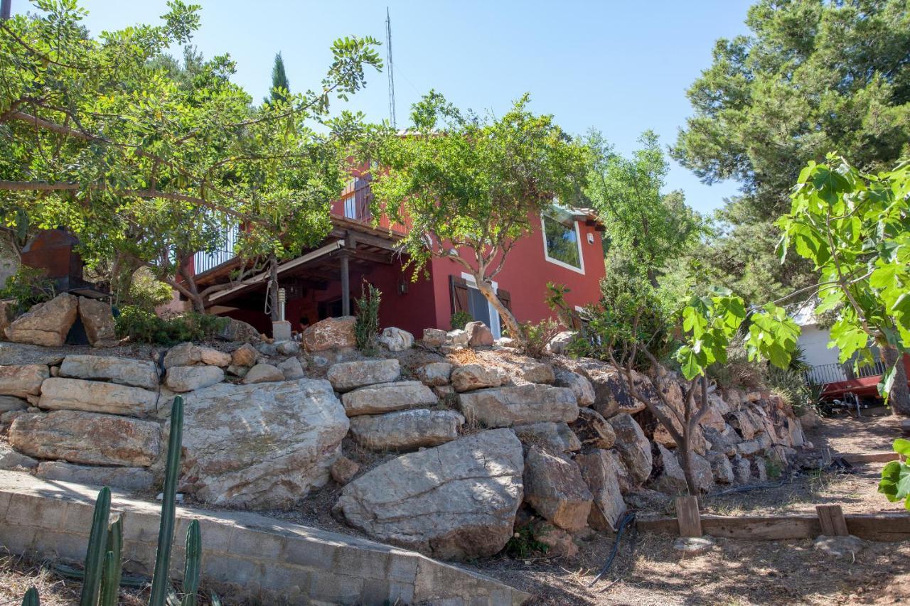 Ca Carmela, Casa Con Encanto Con Piscina "Parque Natural Sierra Calderona" Валенсия Экстерьер фото