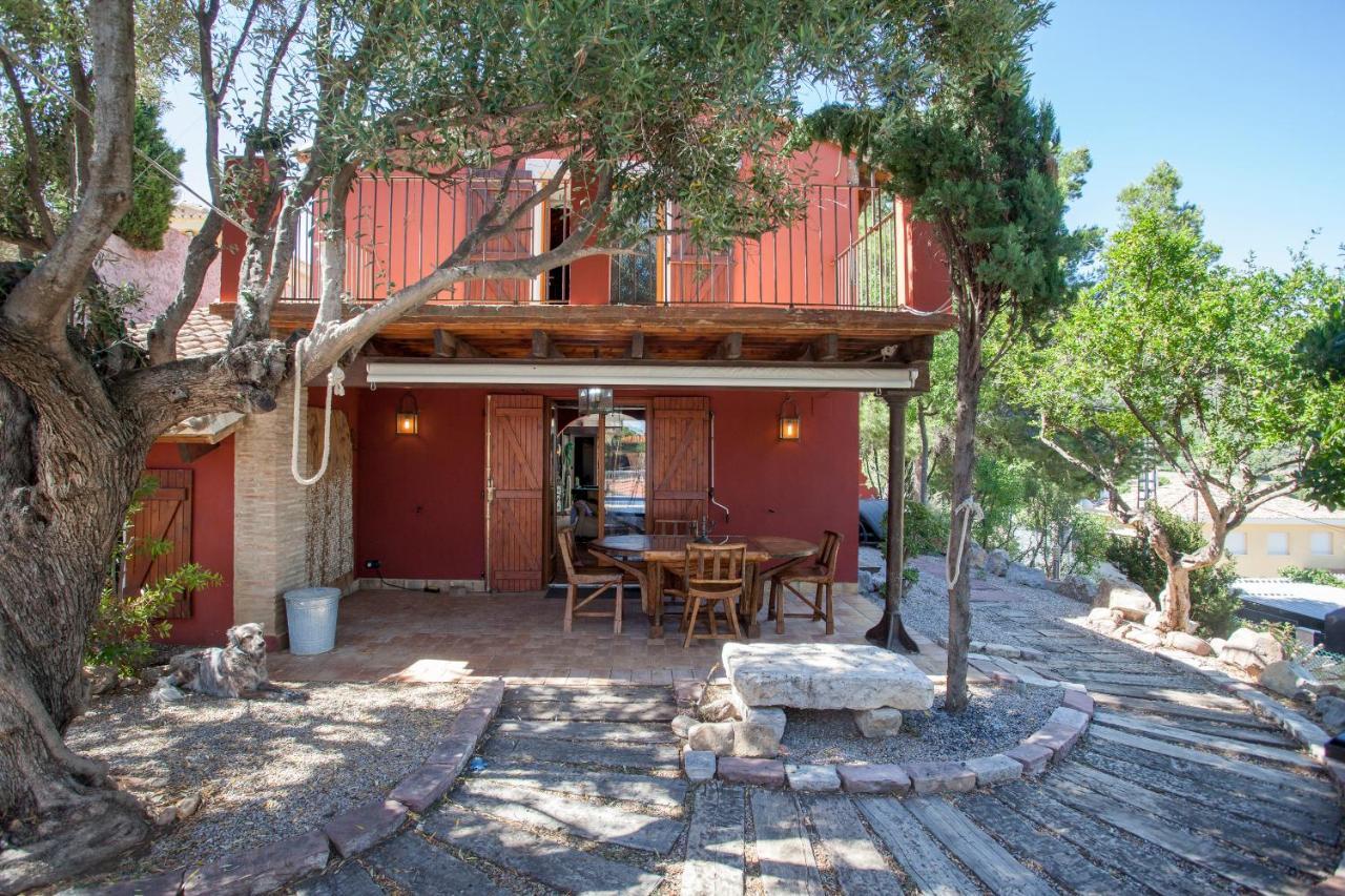 Ca Carmela, Casa Con Encanto Con Piscina "Parque Natural Sierra Calderona" Валенсия Экстерьер фото